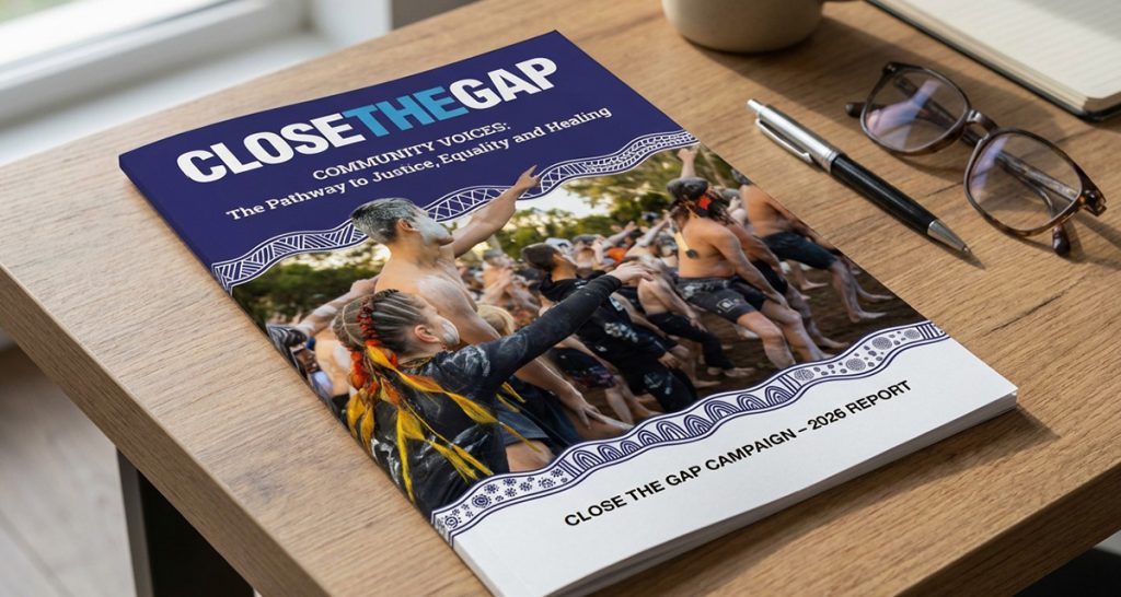 Close the Gap Report 2026 on a desk