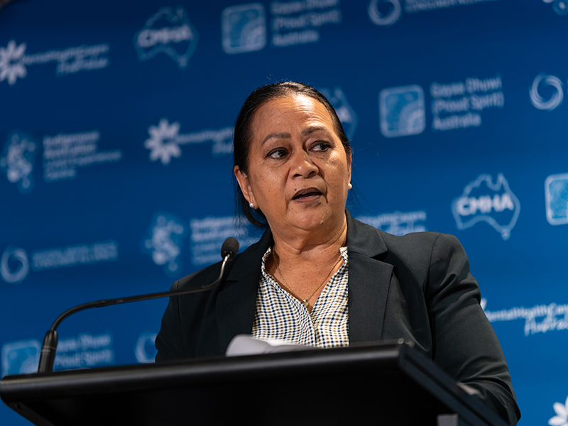 Aunty CEO Indigenous Australian Lived Experience Centre speaking